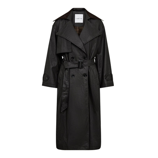 Haute L'Amitié - Oily Tech Trench HL10666 - Black 
