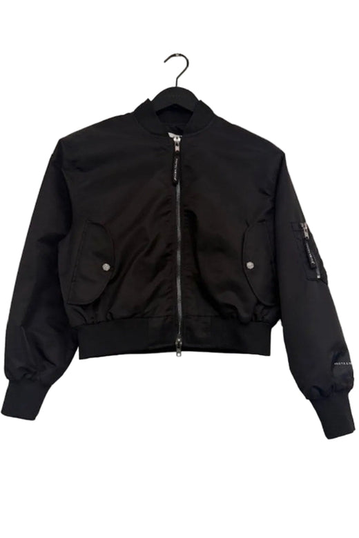 Haute L'Amitié - Sally Crop Bomber HL10659 - Black