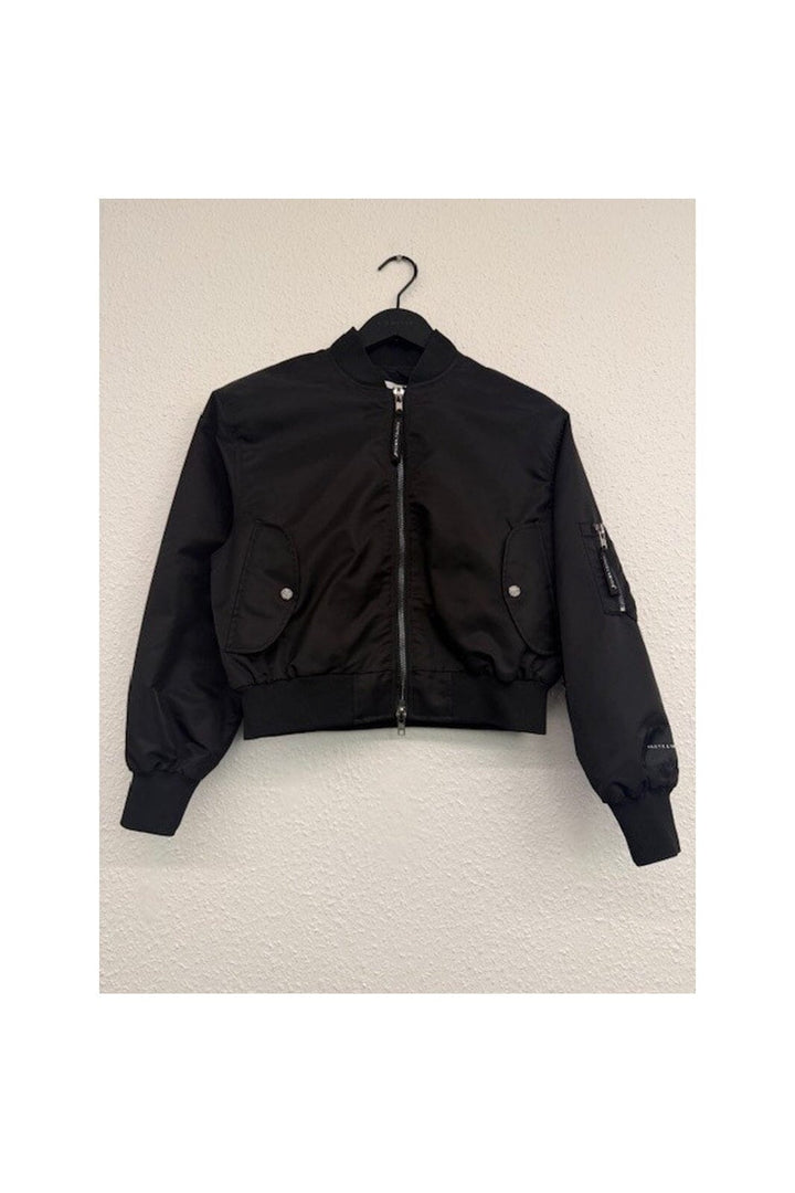 Haute L'Amitié - Sally Crop Bomber HL10659 - Black