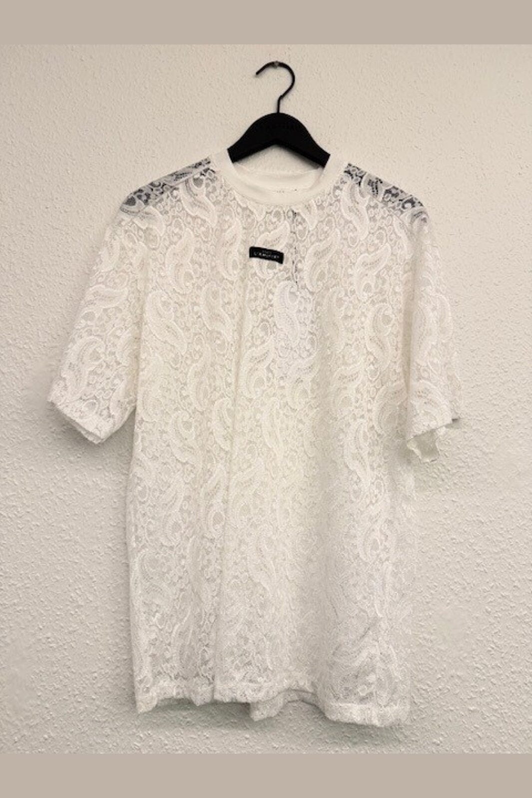 Haute L'Amitié - Summer Lace Loose Tee HL10725 - White