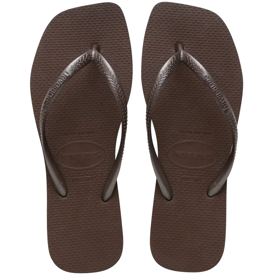 Havaianas - Hav. Slim Square  - 0727 Dark Brown