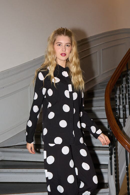 Hunkøn - Vicky Shirt 25980 - Big Dots Skjorter 