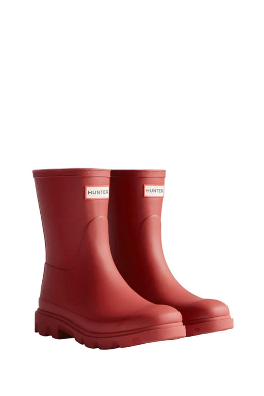Hunter - Downpour Short Boot Hfru0002251mlr - Military Red Gummistøvler 
