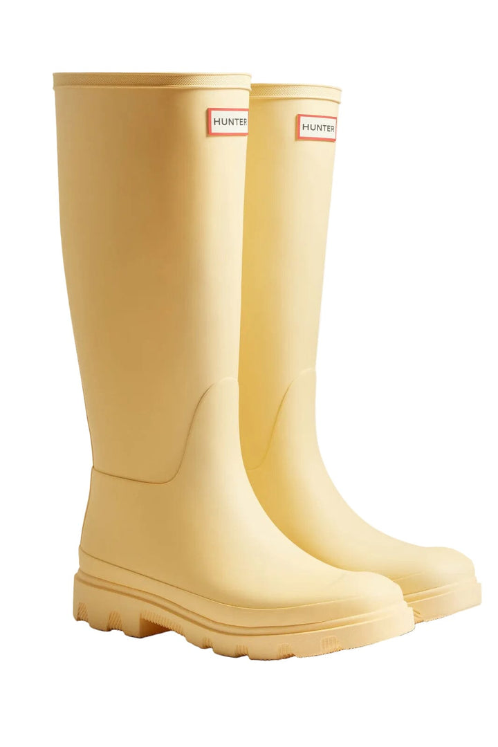 Hunter - Downpour Tall Boot Hfru0001251ya - Pale Yellow Gummistøvler 