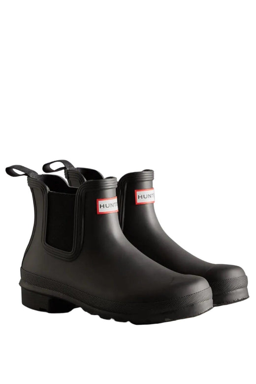 Hunter - Womens Original Chelsea Boot Wfs2078rmablk - Black Støvletter 