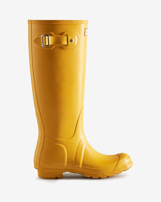 Hunter - Womens Original Tall Boot Wft1000rmaryl - Yellow Gummistøvler 