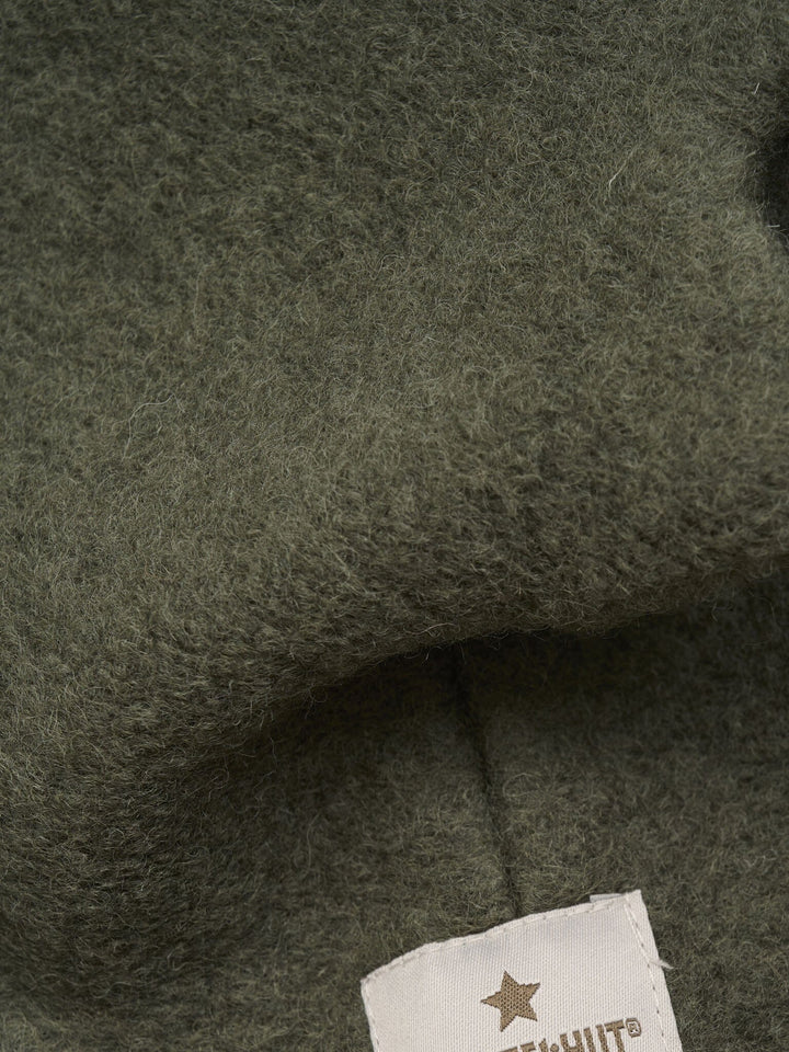 Huttelihut - Balaclava Triangles Wool 460333 - 9090 Beetle Elefanthuer 