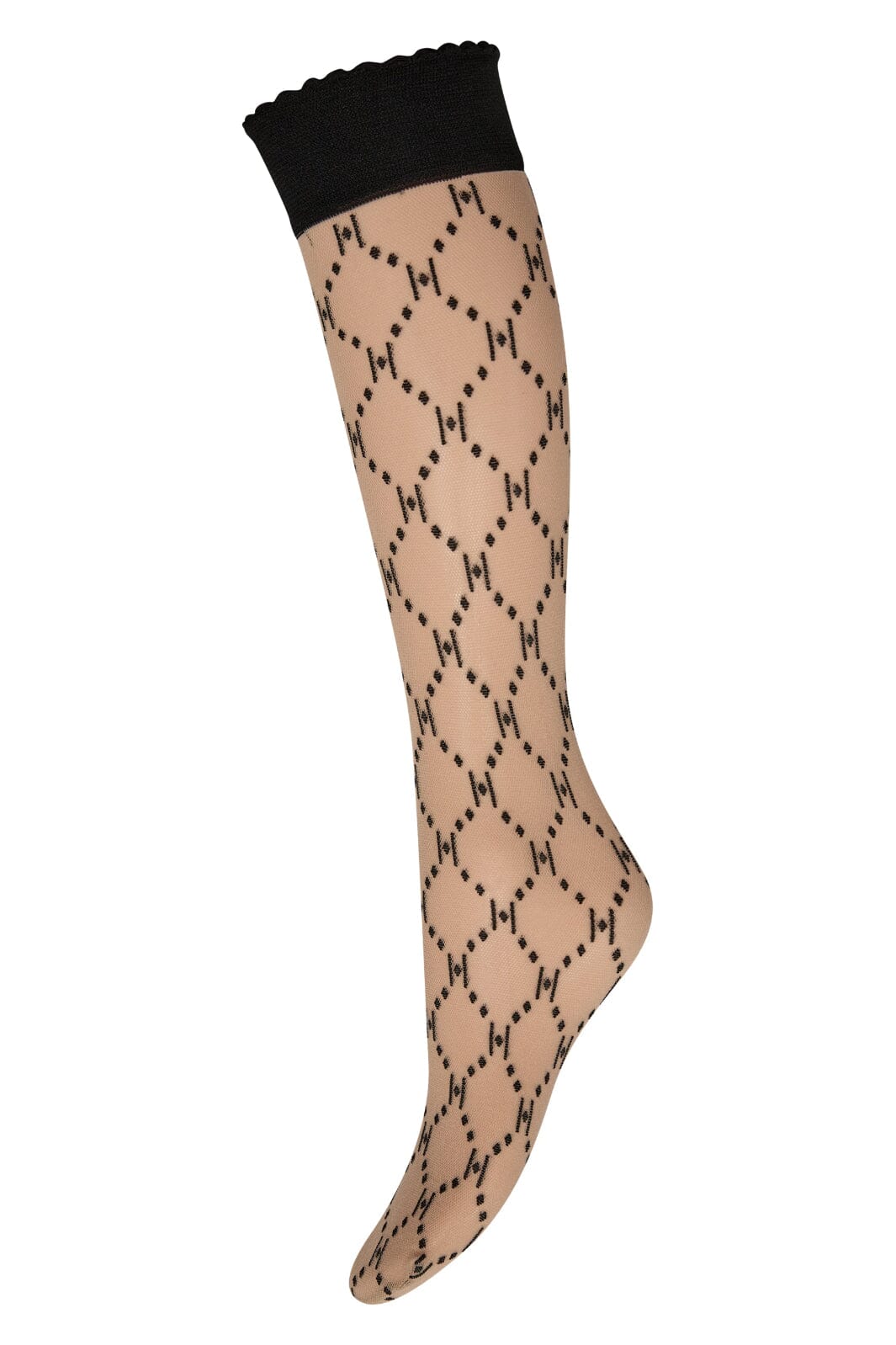 Hype The Detail - Knee High Logo 46113-0 - 4211 - Golden Strømper 