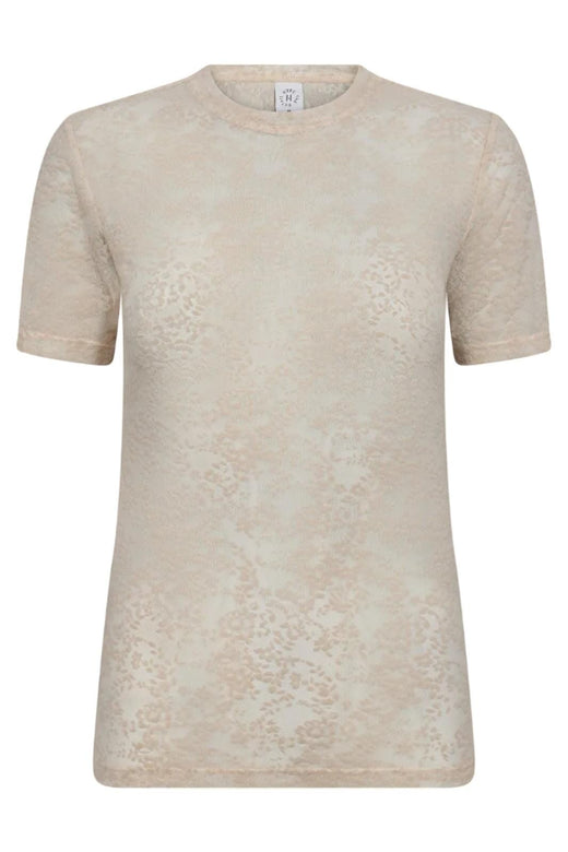 Hype The Detail - Lace Tee, Slim 852-2 - 3 - Powder T-shirts 