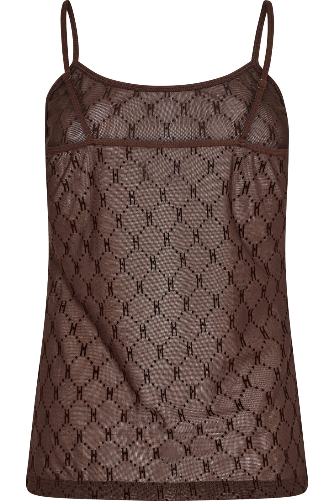 Hype The Detail - Mesh Singlet - Brun Toppe 