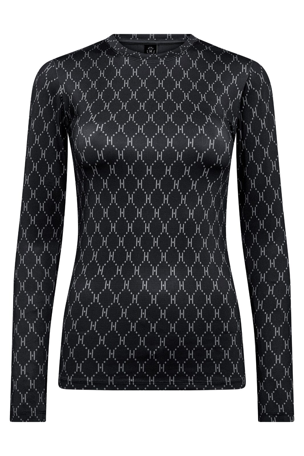 Hype The Detail - Printed Blouse 200-14 - 50 - Black