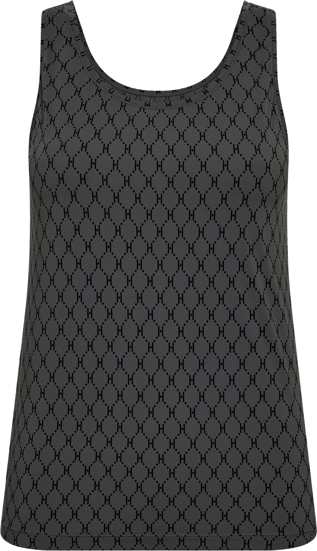 Hype The Detail - Singlet Logo 2Pk 3250-1 - 8 - Grå Toppe 