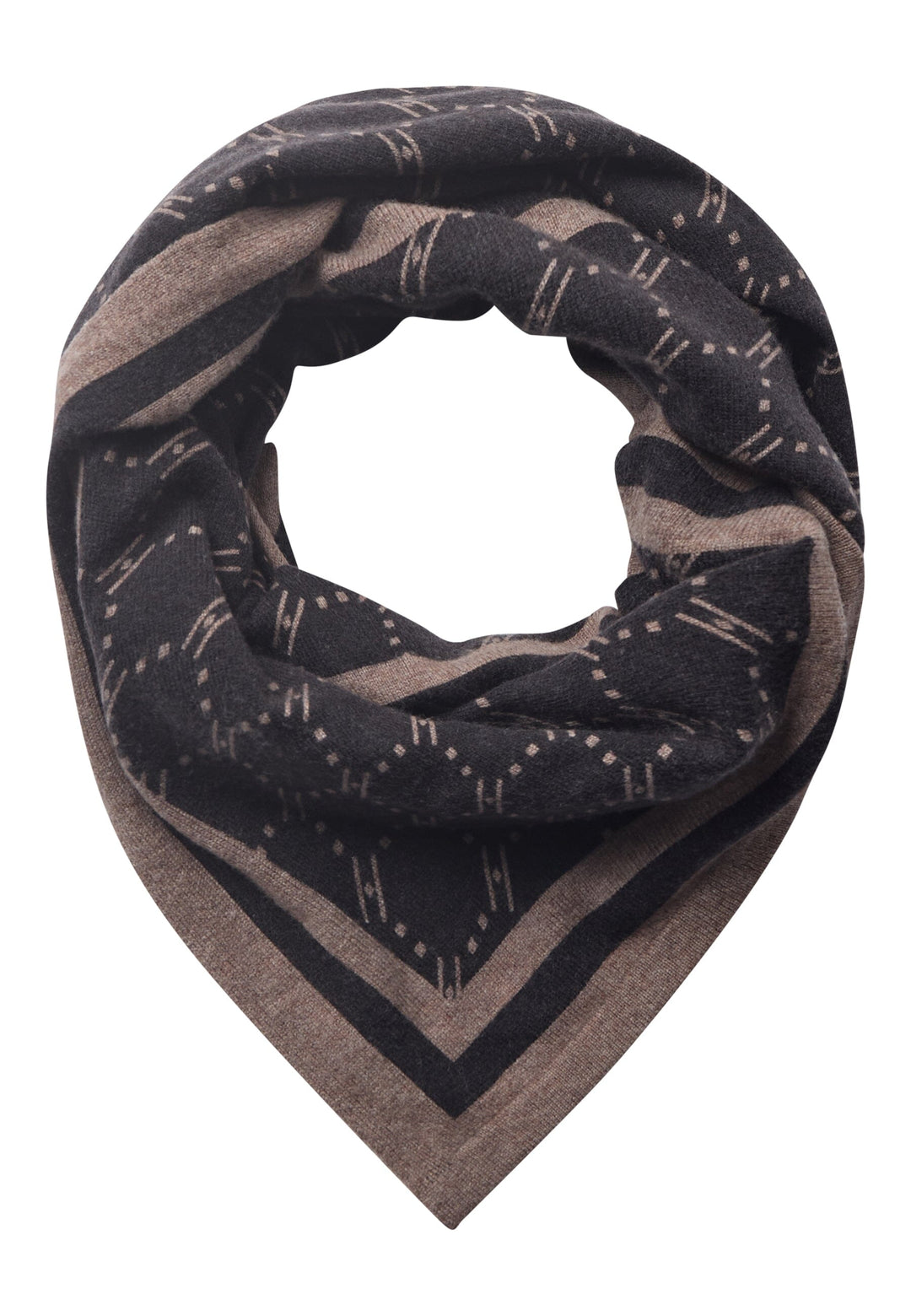 Hype The Detail - Triangle Scarf 960-83 - 9 - Black Tørklæder 