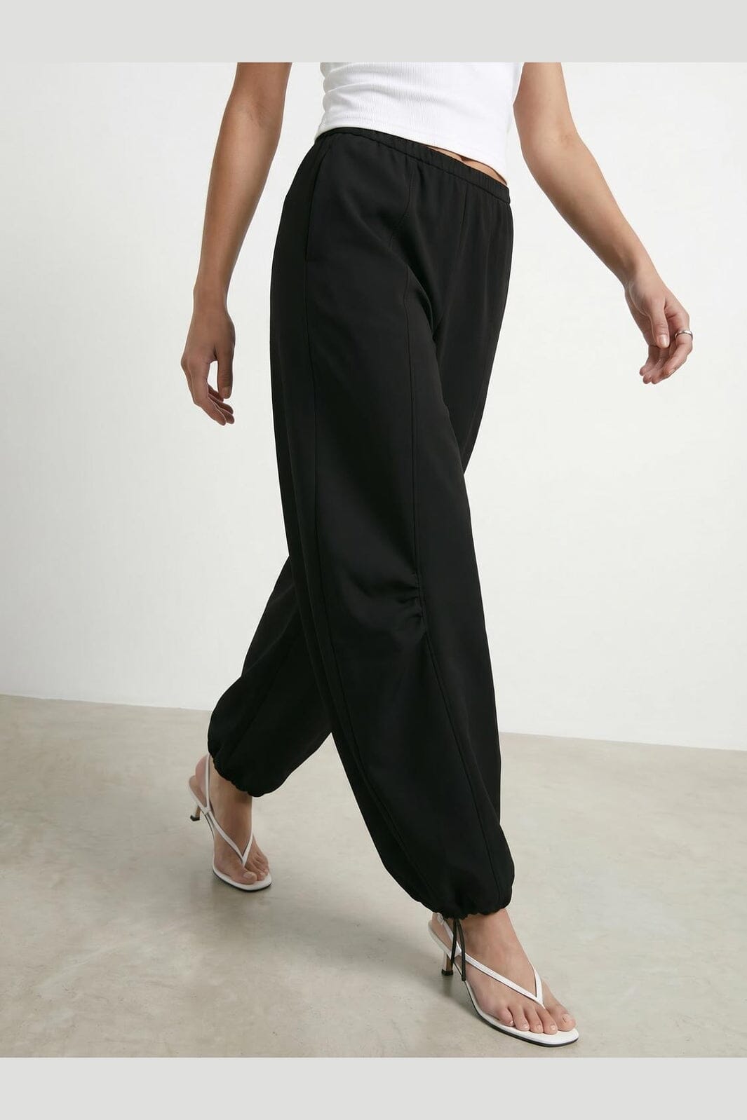 Hypedrop - Hdfarah Barrel Pants 32001194 - 5269164 - Black