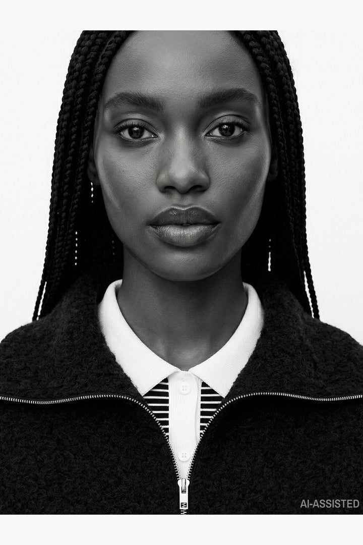 Hypedrop - Hdyasmin Ls Wide-Collar Cardigan 32000436 - 5140030 - Black