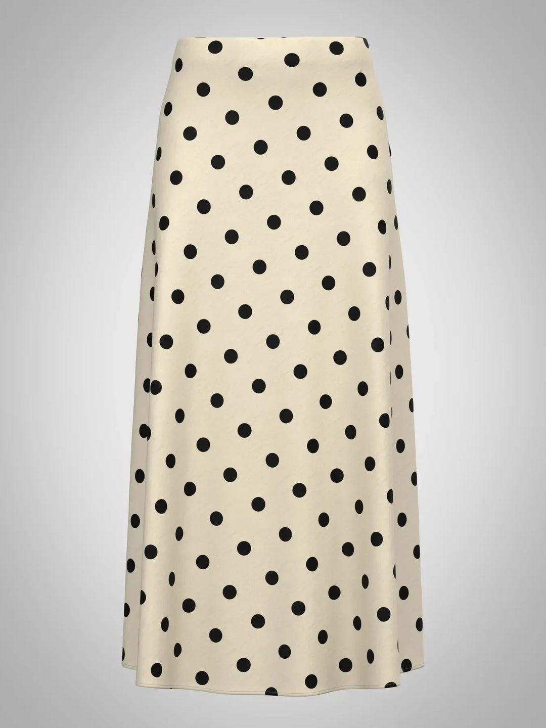 JDY - Jdyaya Maxi Skirt Dia - 5056549 Whitecap Gray Chocolate Torte Dot Nederdele 