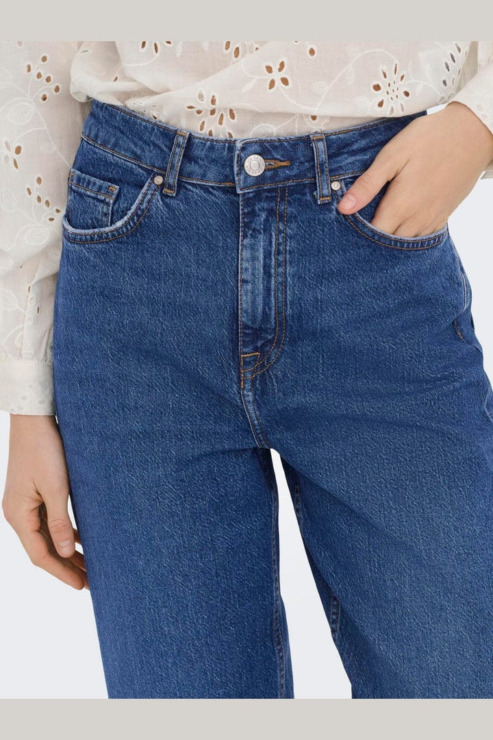 JDY - Jdybailey Barrel Jeans - 5074353 Medium Blue Denim