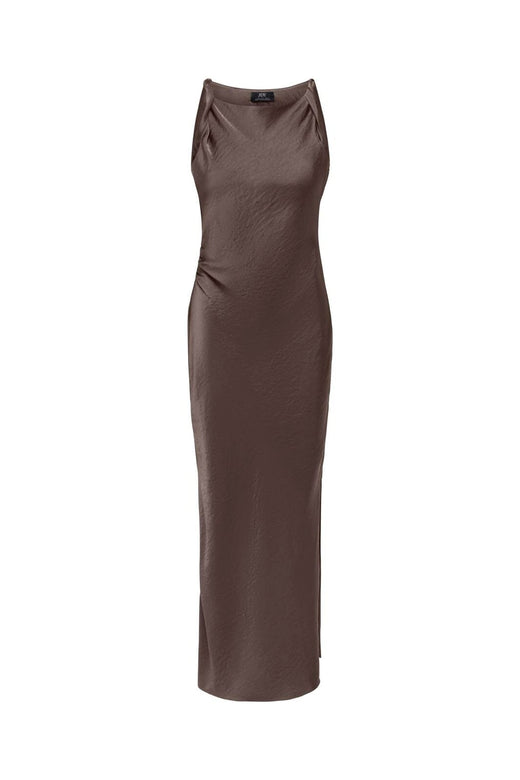 JDY - Jdycordelia Fitted Long Dress - 5172015 Chocolate Brown