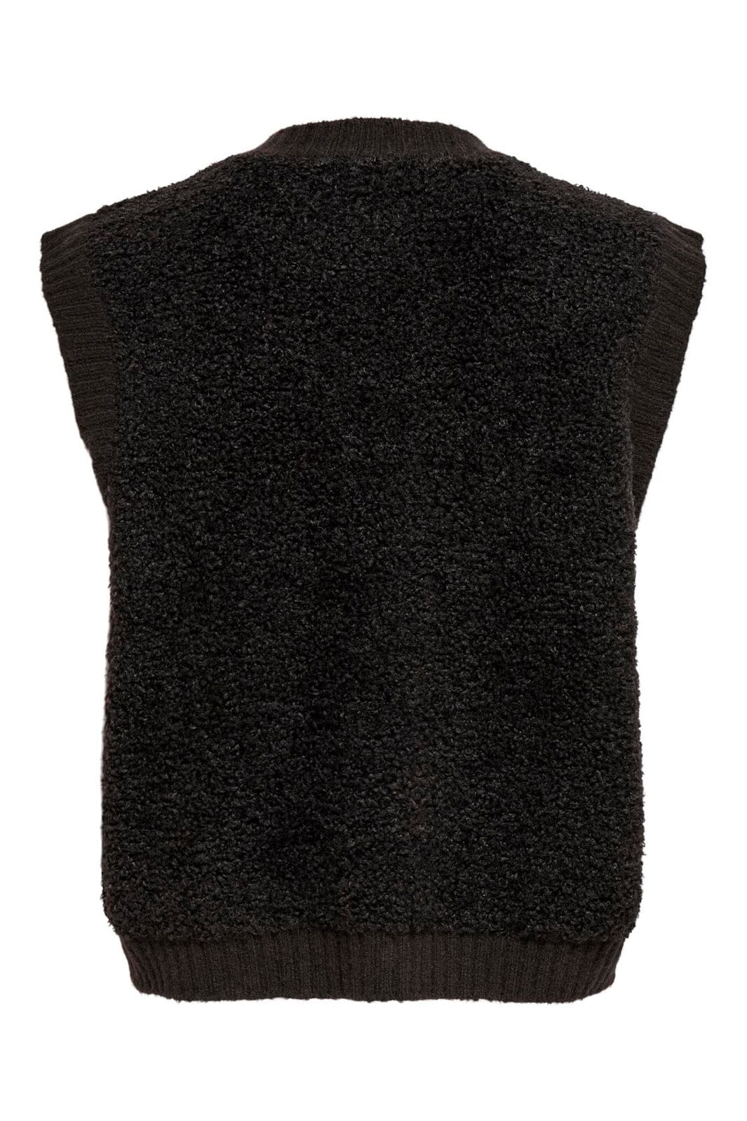 JDY - Jdyeira Life S/L On Button Vest Knt - 5105887 Chocolate Torte