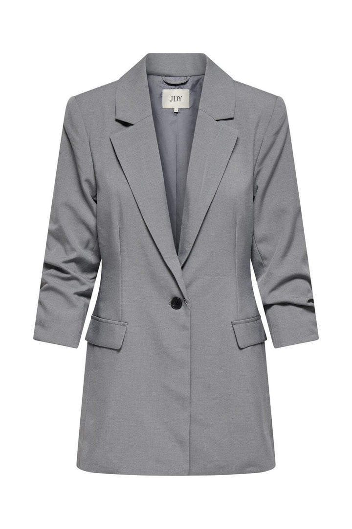 JDY - Jdyeliza 3/4 Blazer Tlr - 5010084 Ultimate Grey
