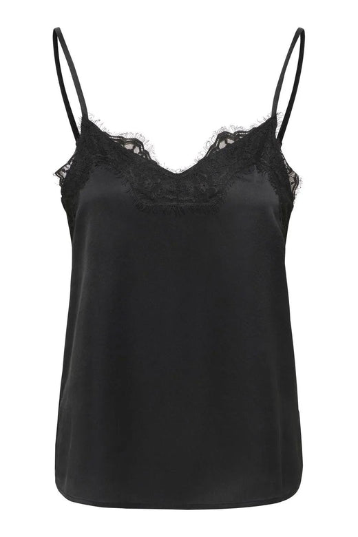 JDY - Jdyelly Lace Singlet - 5079428 Black Toppe 