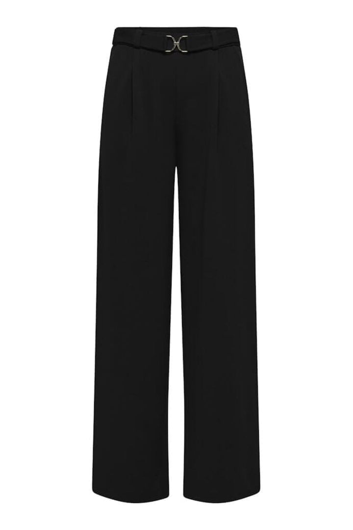JDY - Jdygeggo Life Belt Pant - 4936022 Black Belt Bukser 