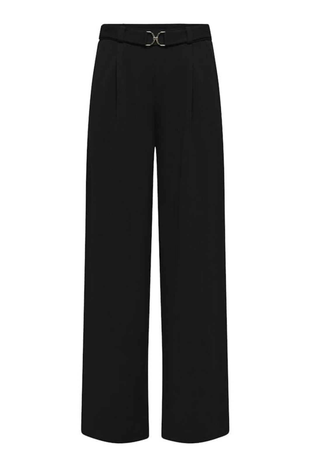 JDY - Jdygeggo Life Belt Pant - 4936022 Black Belt Bukser 