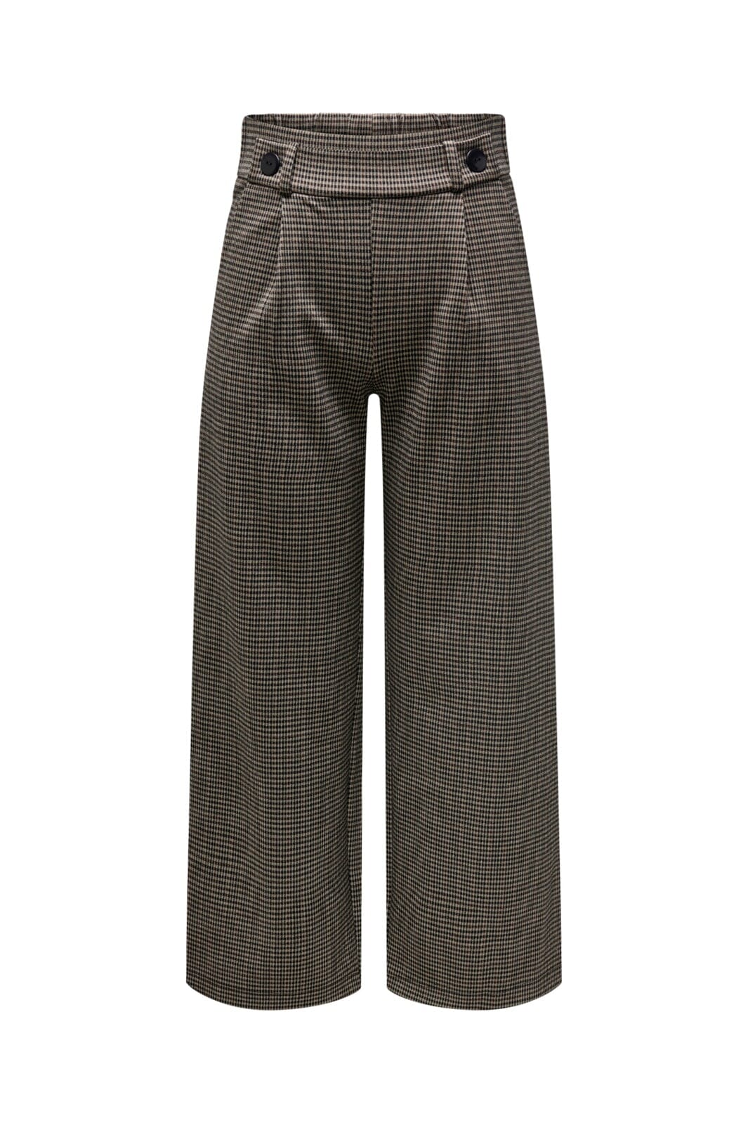 JDY - Jdygeggo Mia Long Check Pant - 3750952 Cobblestone Mini Check