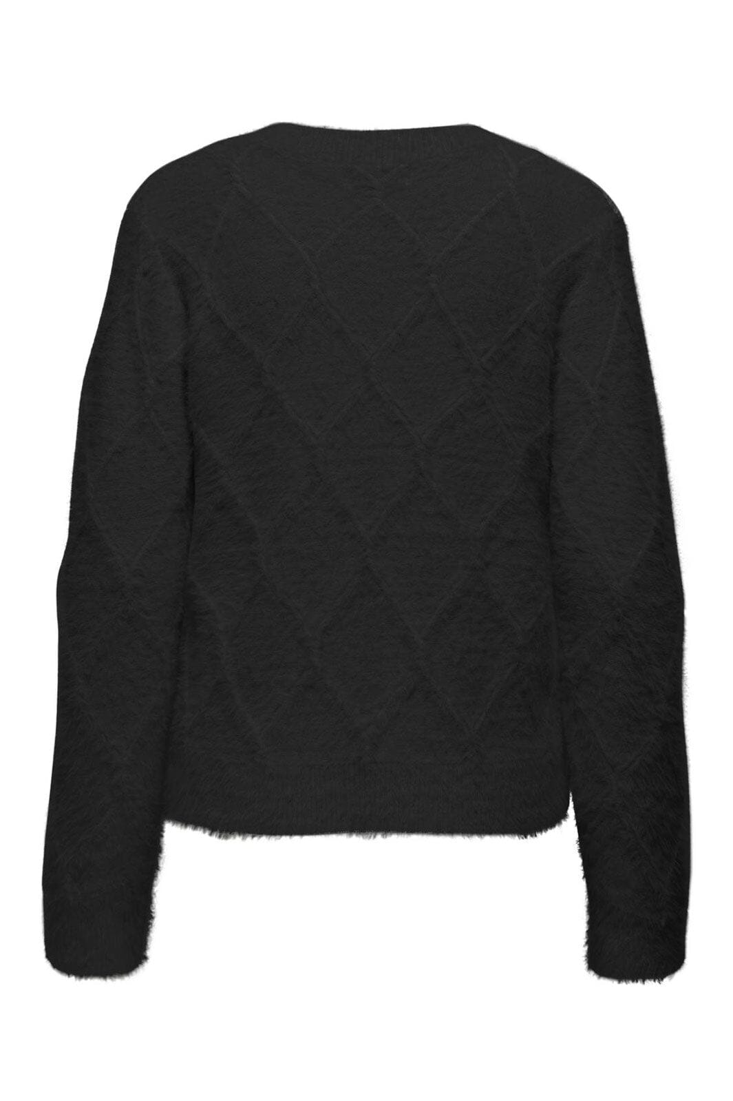 JDY - Jdyjayla L/S O-Neck Cardigan Knt - 4931939 Black