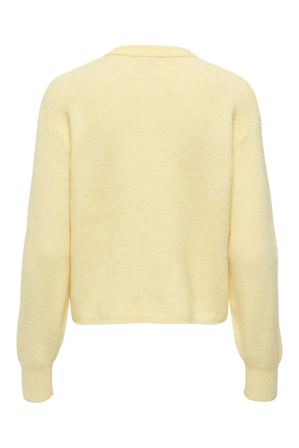 JDY - Jdylumi Life L/S Button Cardiga Knt - 4852272 Golden Haze Melange