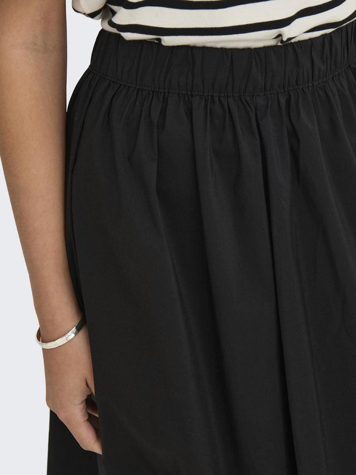 JDY - Jdymio Midi Bubblehem Skirt - 4854264 Black