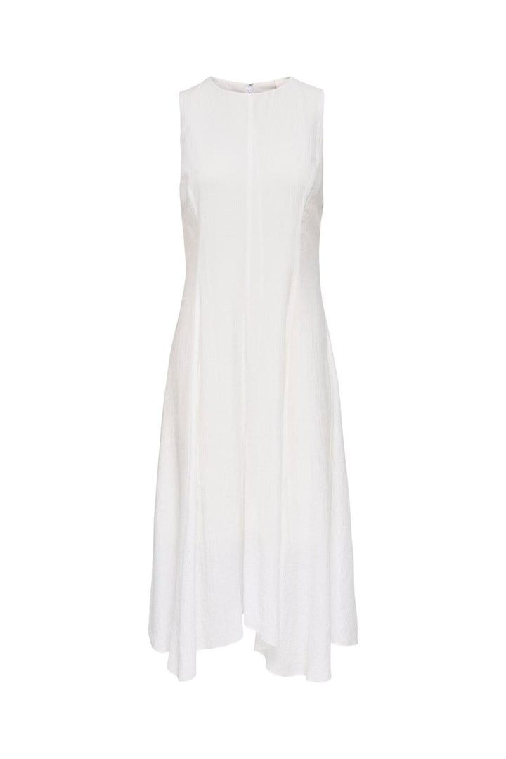 JDY - Jdymyrna S/L Ancle Dress - 5194124 Cloud Dancer