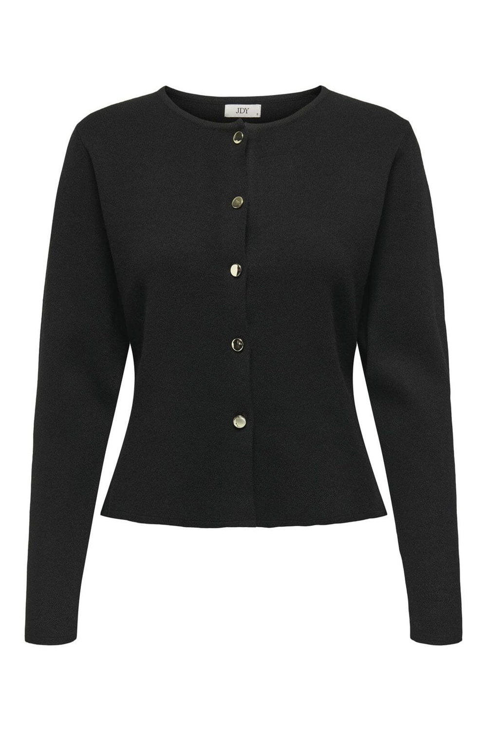 JDY - Jdyprime Life L/S On Fitted Cardigan Knt - 4875934 Black