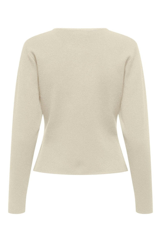 JDY - Jdyprime Life L/S On Fitted Cardigan Knt - 4931962 Whitecap Gray