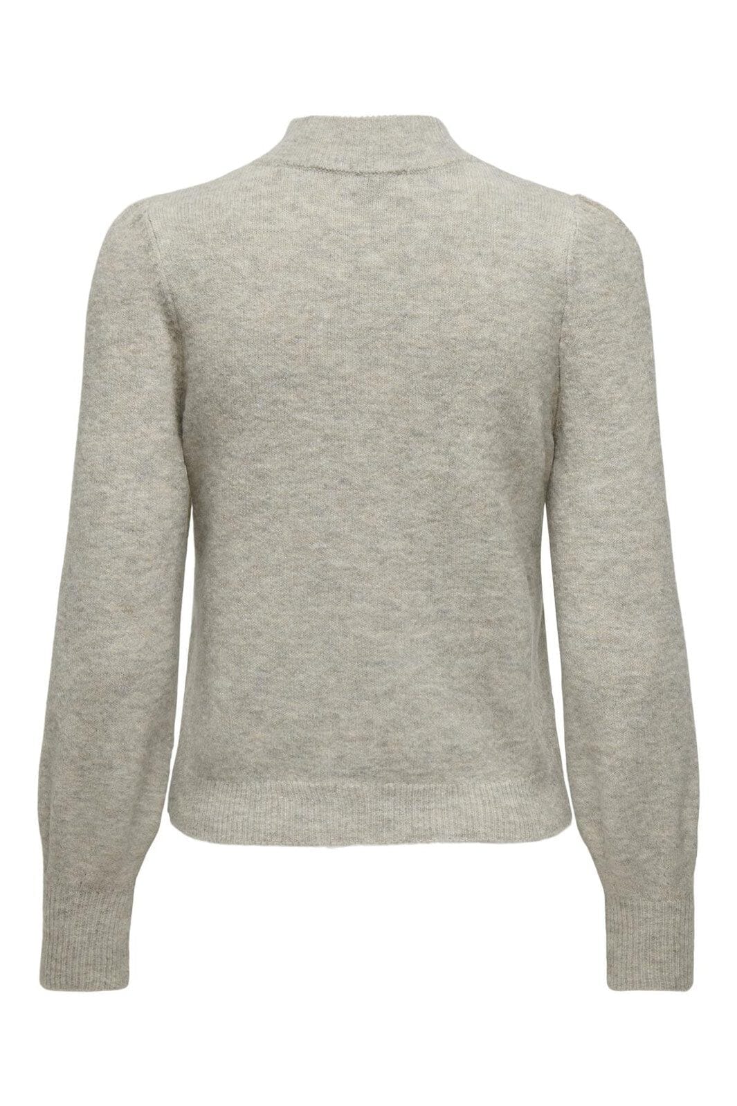 JDY - Jdyrue Life L/S Pullover Knt - 3716766 Chateau Gray Melange