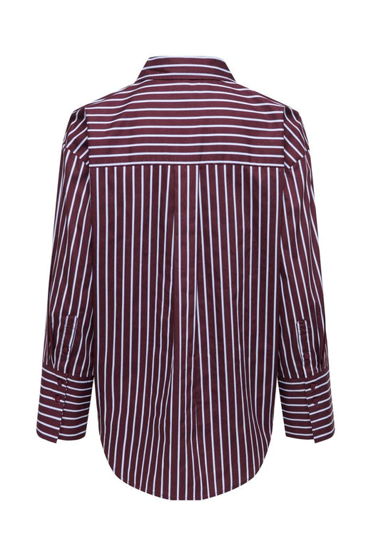 JDY - Jdyserena L/S Shirt - 5083220 Port Royale Cashmere Blue&Cloud Dancer