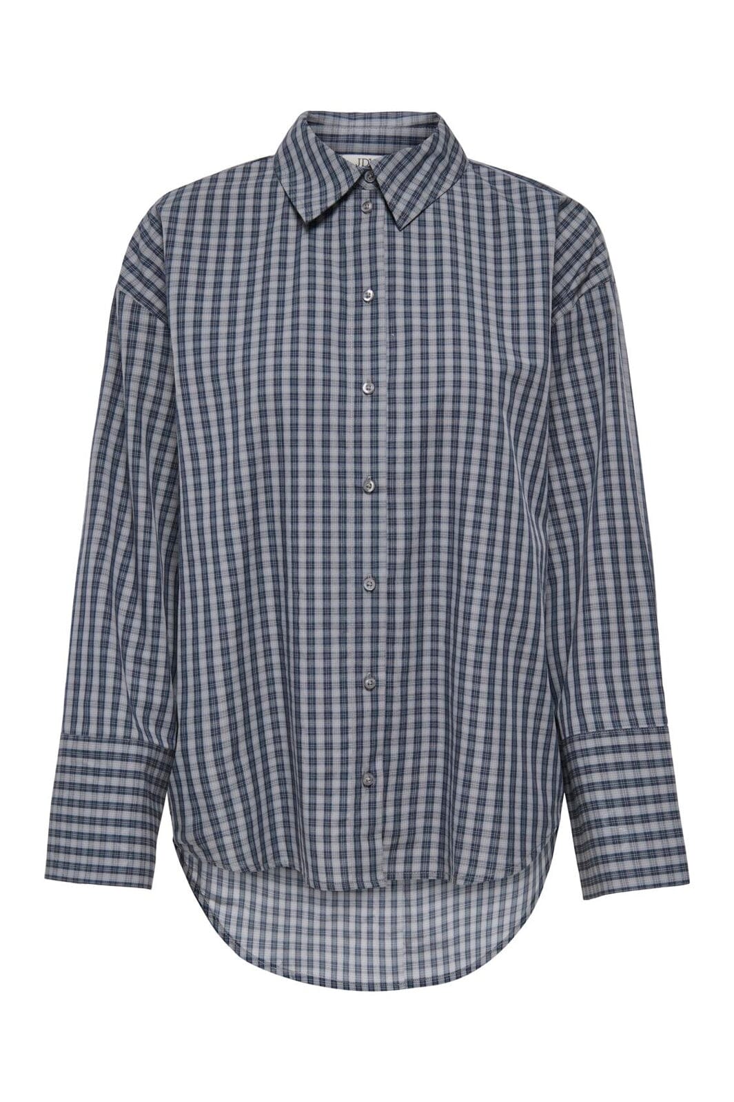 JDY - Jdyserena L/S Shirt - 5115070 Dark Grey Melange Black Iris