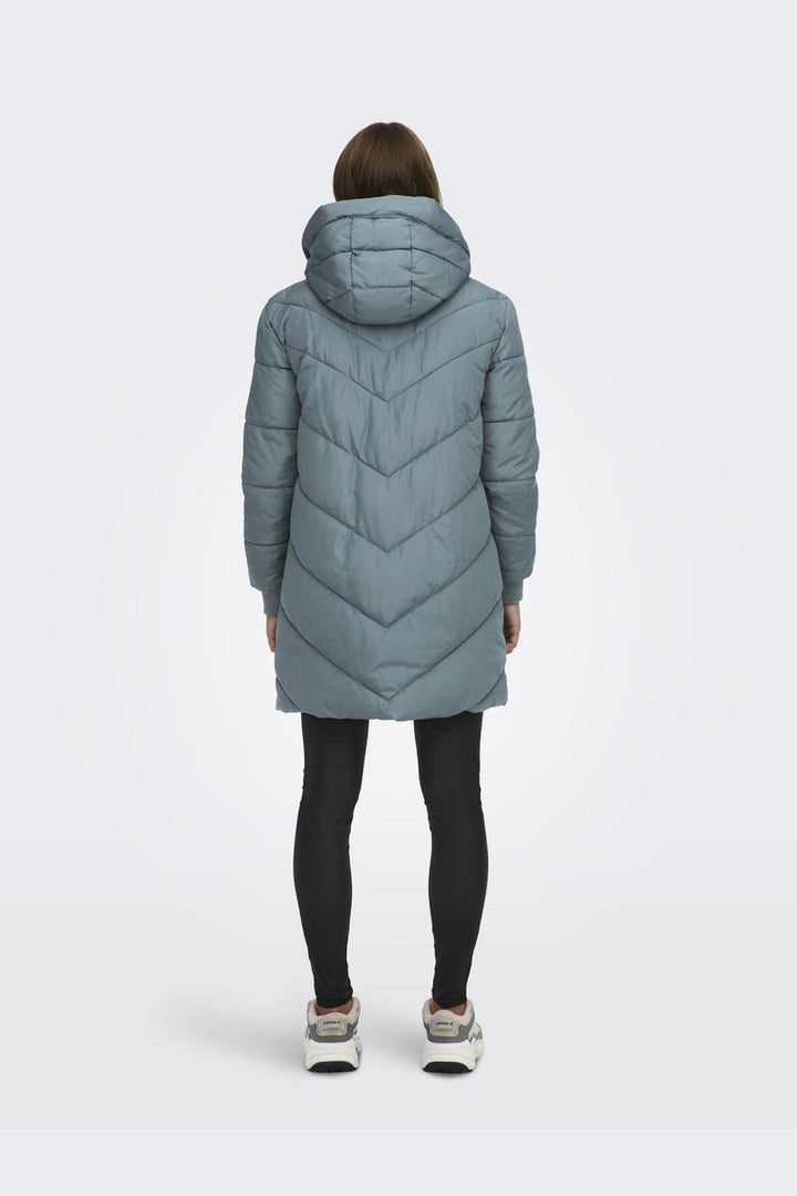 JDY - Jdyskylar Life Hood Jacket - 4050095 Stormy Weather Black