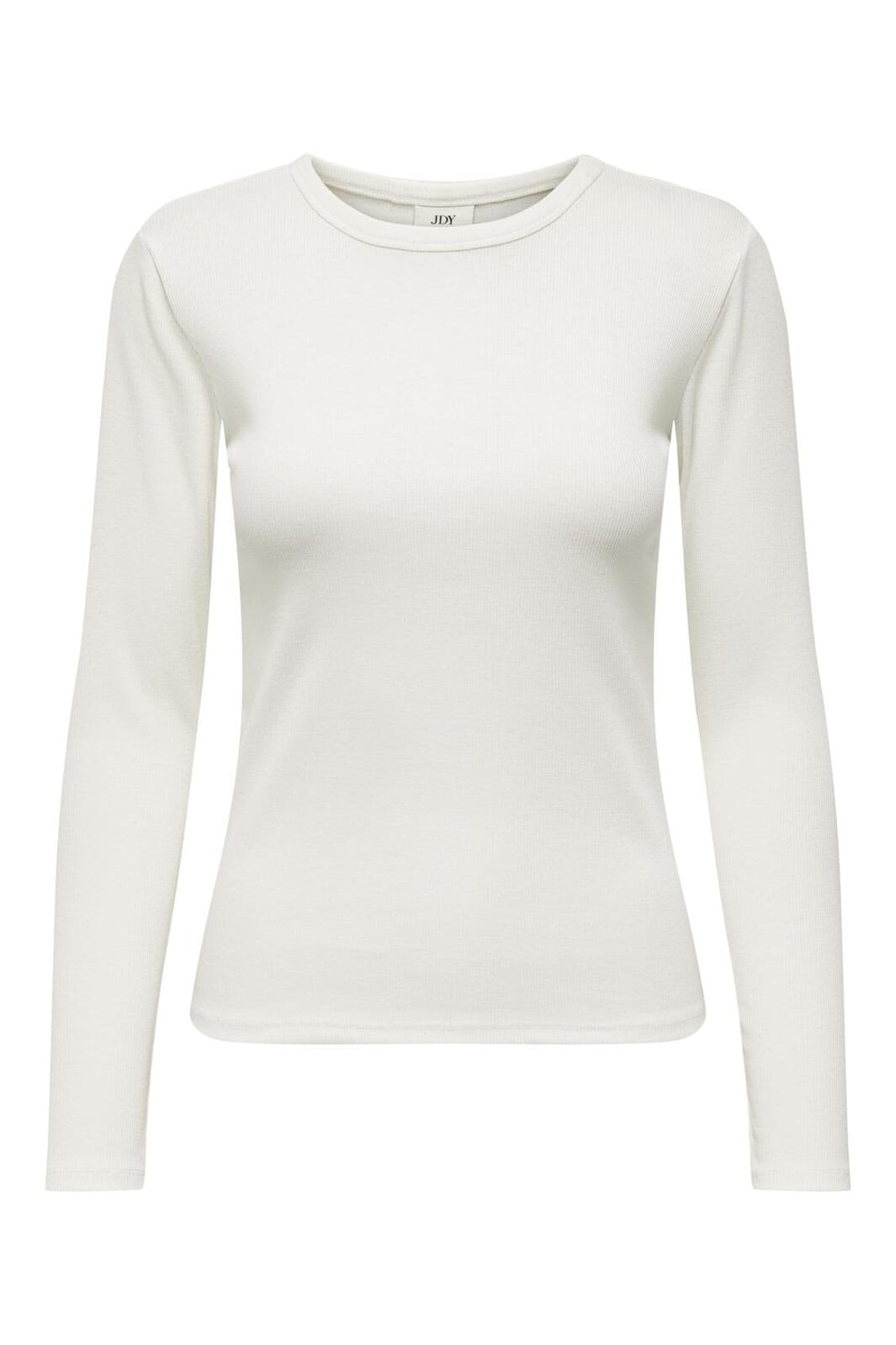 JDY - Jdysolar L/S O Neck Top Dia - 4381391 Cloud Dancer