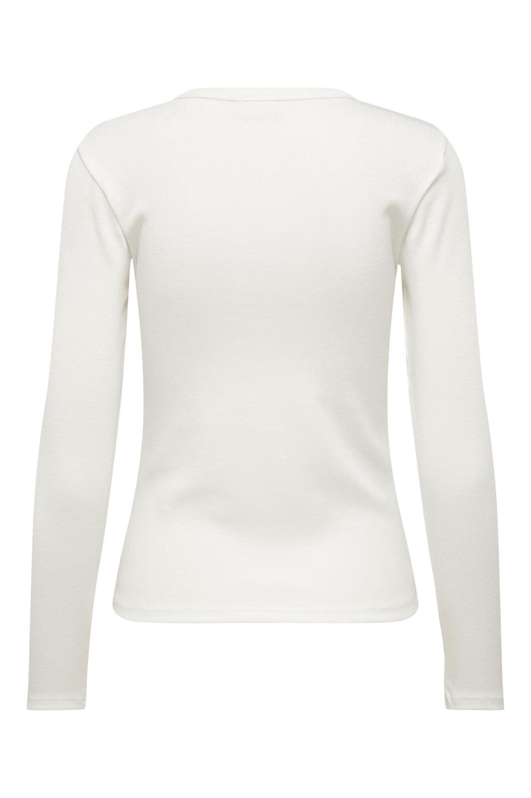 JDY - Jdysolar L/S O Neck Top Dia - 4381391 Cloud Dancer