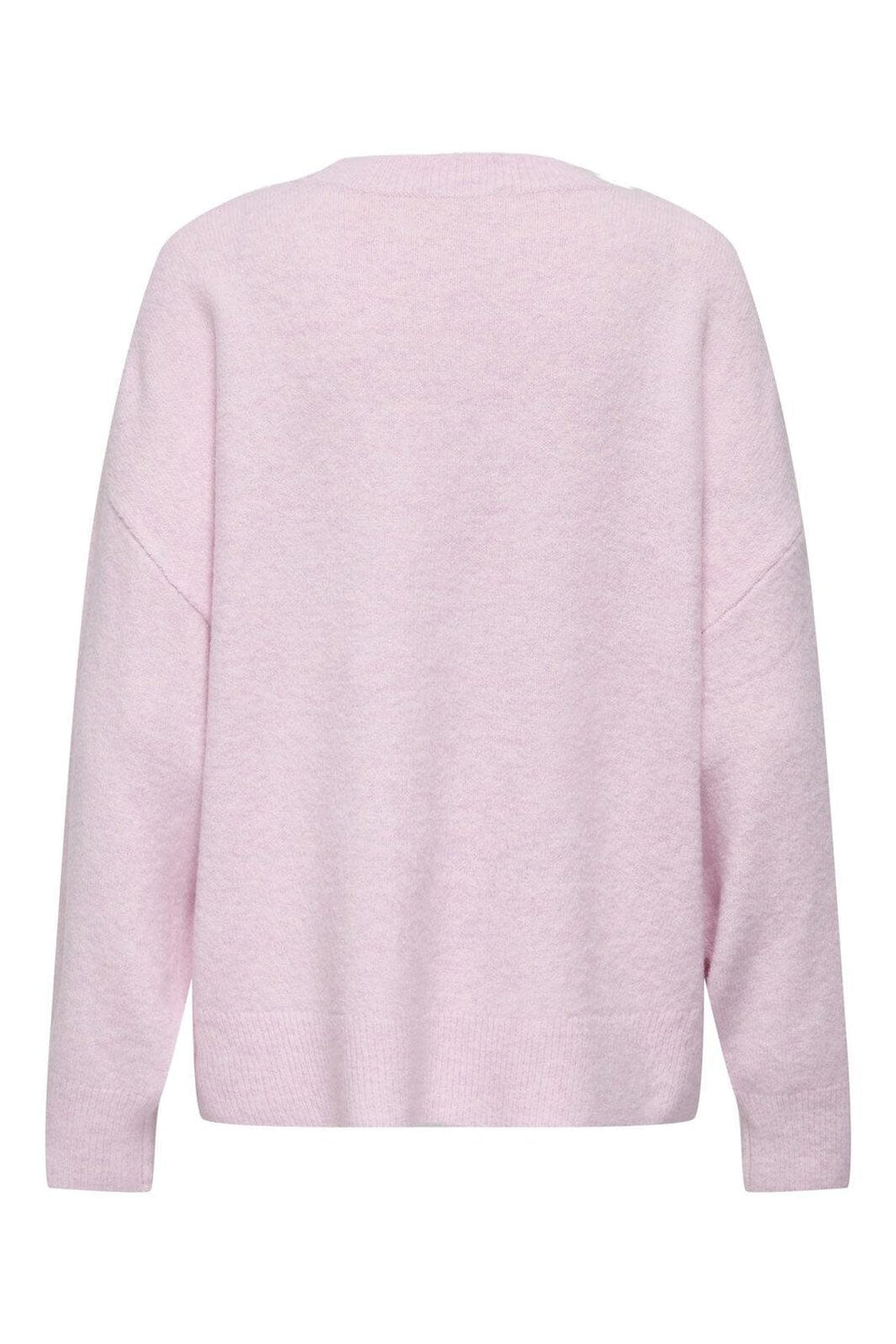 JDY - Jdysonja L/S O-Neck Pullover Knt - 4888614 Pink Lady Melange