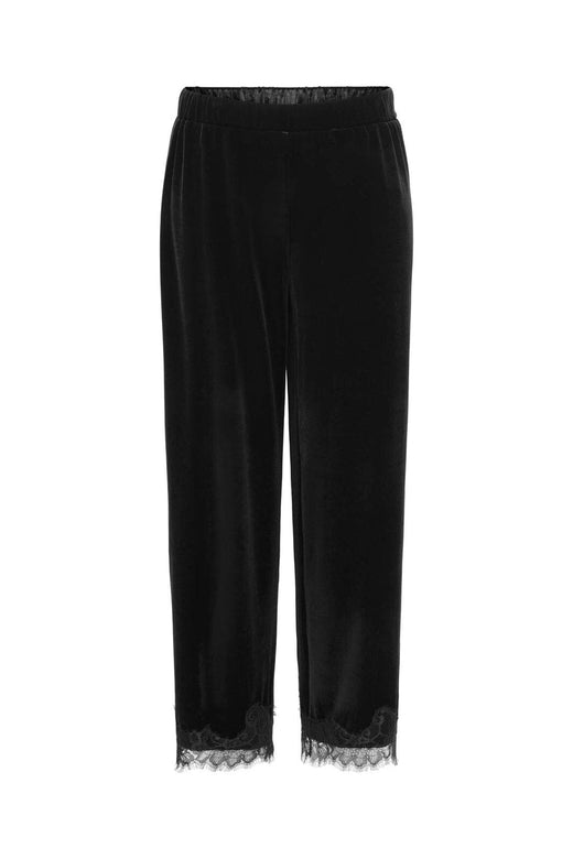 JDY - Jdyvalerie Velvet Lace Pant - 5121633 Black