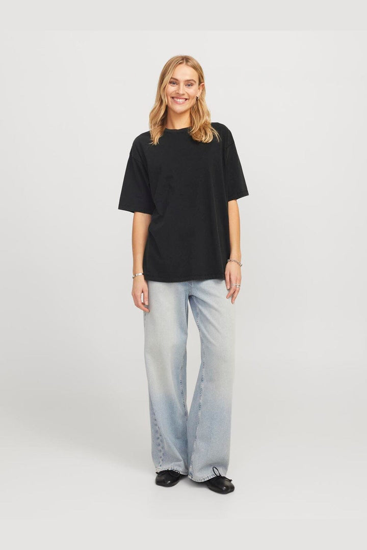 Jjxx - Jxandrea Wash Loose Ss Tee Sn - 4685637 Black