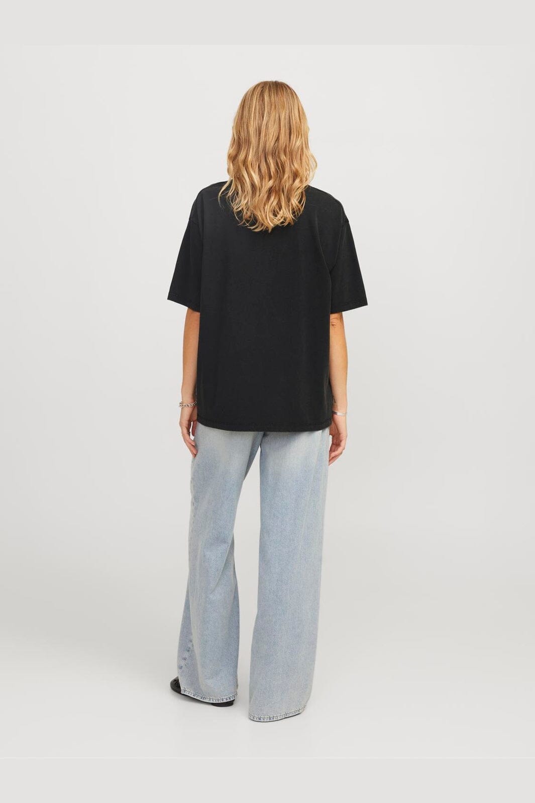Jjxx - Jxandrea Wash Loose Ss Tee Sn - 4685637 Black