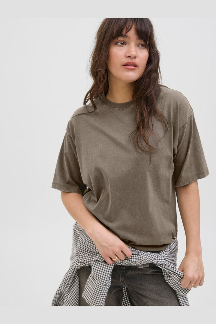 Jjxx - Jxandrea Wash Loose Ss Tee Sn - 4788353 Falcon