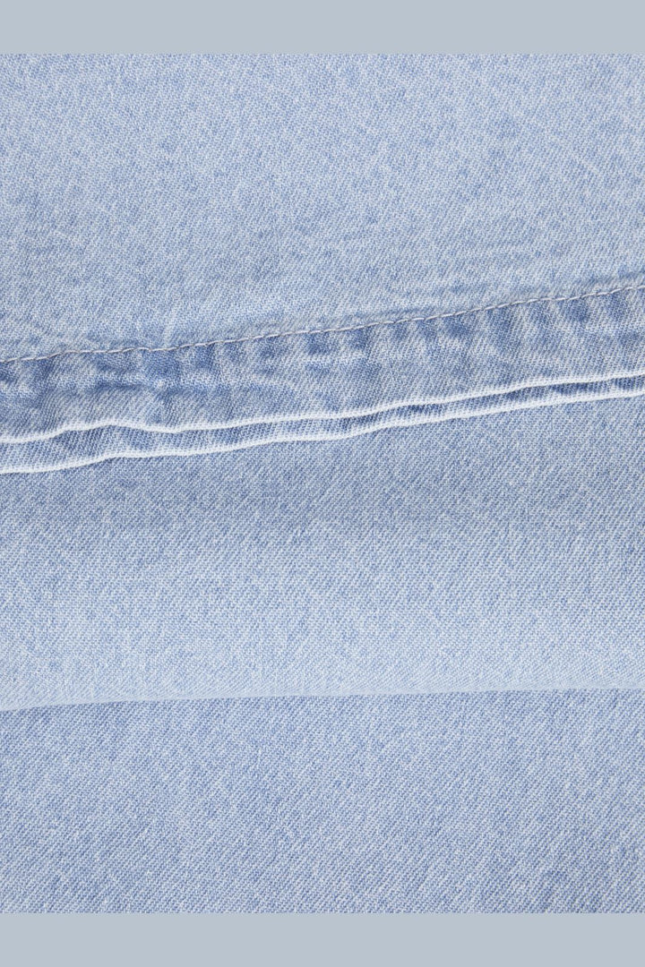 Jjxx - Jxanine Denim Long Dress - 4480417 Light Blue Denim