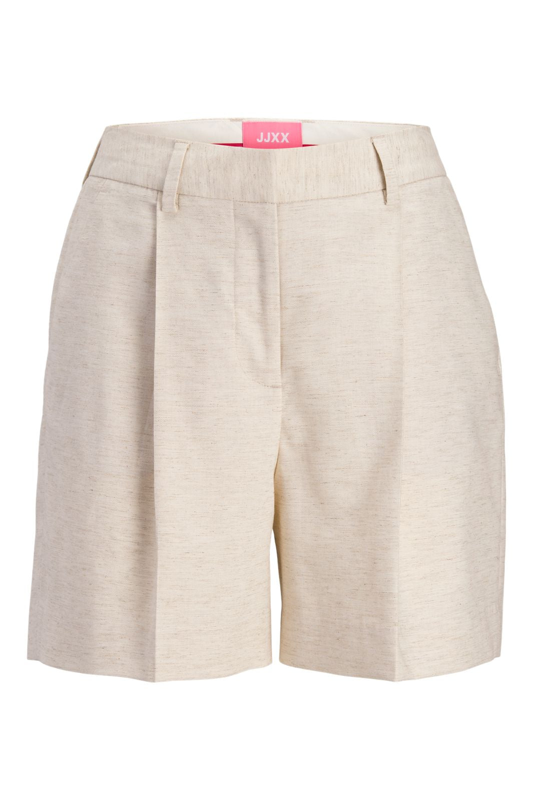 Jjxx - Jxaya Structured Wide Shorts Tlr Sn - 4919610 Feather Gray White Melange