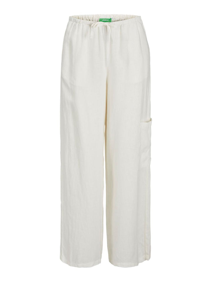 Jjxx - Jxbreeze Flora Summer Pants Sn - 4653036 Blanc De Blanc