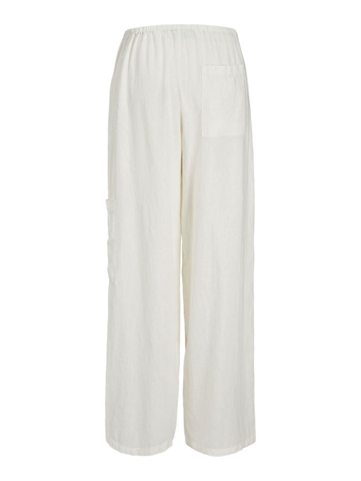Jjxx - Jxbreeze Flora Summer Pants Sn - 4653036 Blanc De Blanc