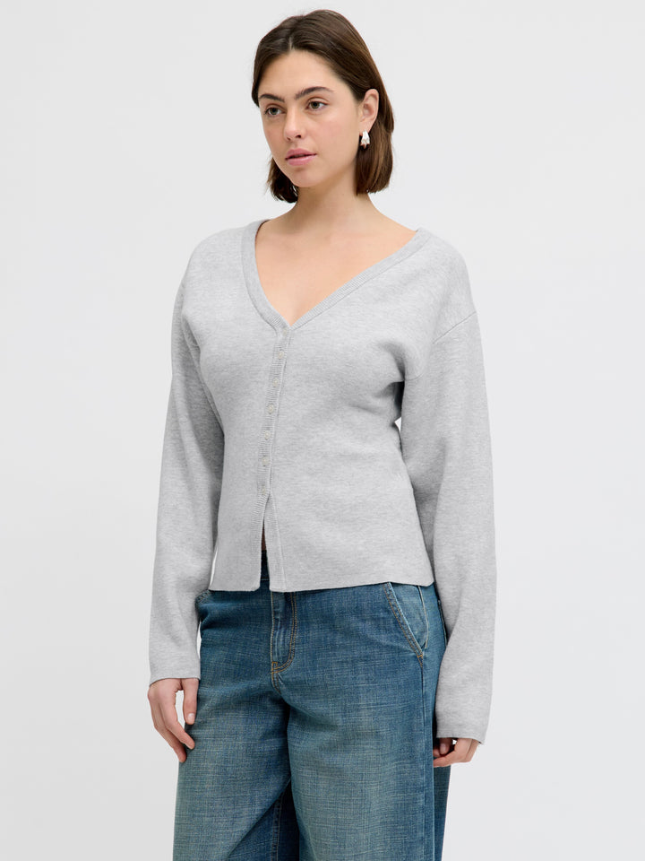 Jjxx - Jxdiana Cardigan Knit - 5018637 Light Grey Melange Cardigans 